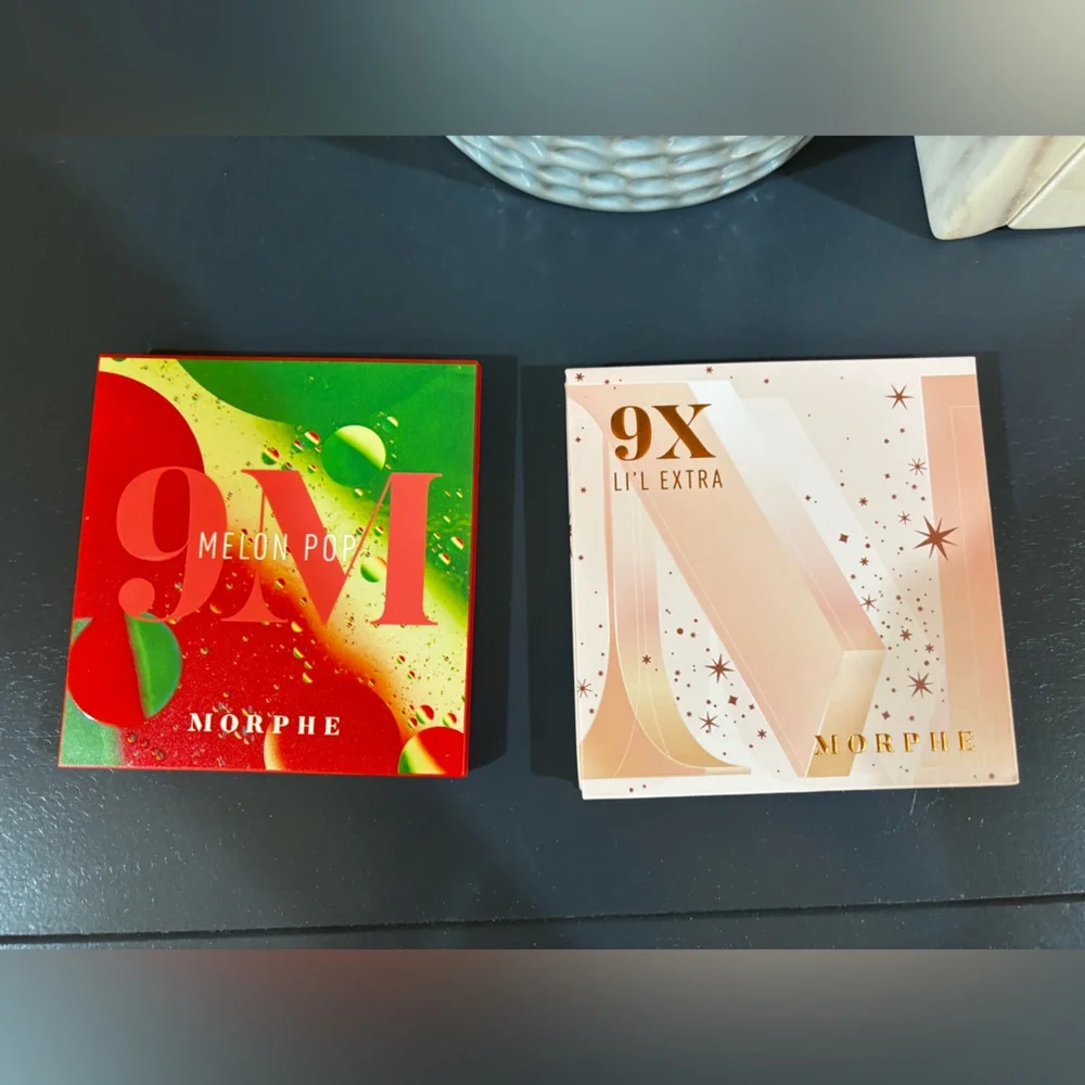 Two morphe makeup Palettes 9X & 9M NEW